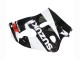 Billige Suzuki GSXR 600 / GSXR 750 Motorrad Verkleidung 1996-2000 - Schwarz Weiss