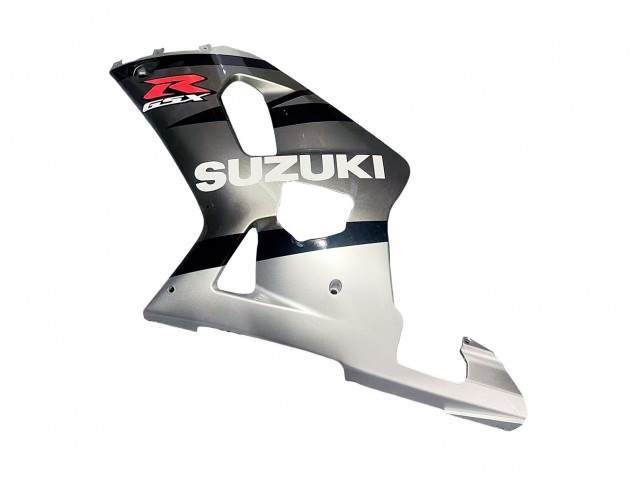 Billige Suzuki GSXR 600 / GSXR 750 Motorrad Verkleidung 2001-2003 - Silber Glanzendes Schwarz Rot