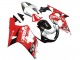 Billige Suzuki GSXR 600 / GSXR 750 Motorrad Verkleidung 2001-2003 - Rot Weiss Glanzendes Schwarz