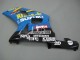 Billige Suzuki GSXR 600 / GSXR 750 Motorrad Verkleidung 2001-2003 - Blau Gelb Schwarz Motul Rizla