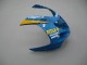 Billige Suzuki GSXR 600 / GSXR 750 Motorrad Verkleidung 2001-2003 - Blau Gelb Schwarz Motul Rizla