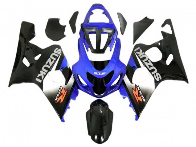 Billige Suzuki GSXR 600 / GSXR 750 Motorrad Verkleidung 2004-2005 - Blau Schwarz