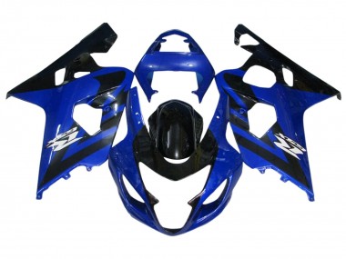 Billige Suzuki GSXR 600 / GSXR 750 Motorrad Verkleidung Kit 2004-2005 - Blau Schwarz
