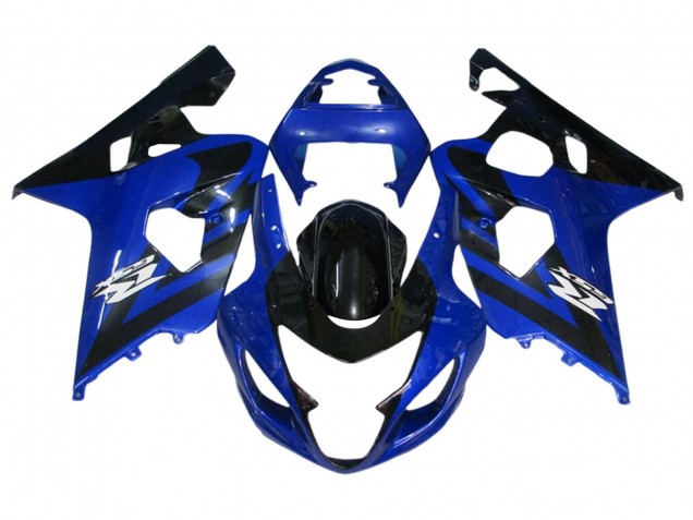 Billige Suzuki GSXR 600 / GSXR 750 Motorrad Verkleidung Kit 2004-2005 - Blau Schwarz