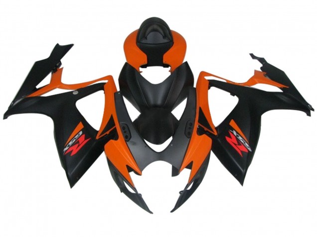 Billige Suzuki GSXR 600 / GSXR 750 Motorrad Verkleidung 2004-2005 - Rot Schwarz