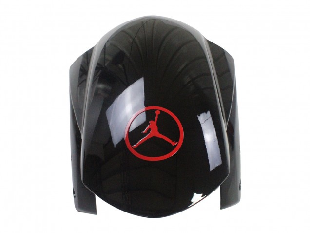 Billige Suzuki GSXR 600 / GSXR 750 Motorrad Verkleidung 2004-2005 - Glanzendes Schwarz Rot Jordan Michelin