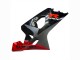 Billige Suzuki GSXR 600 / GSXR 750 Motorrad Verkleidung 2004-2005 - Schwarz Grau Rot