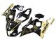 Billige Suzuki GSXR 600 / GSXR 750 Motorrad Verkleidung 2004-2005 - Glanzendes Schwarz Gold Corona