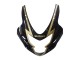Billige Suzuki GSXR 600 / GSXR 750 Motorrad Verkleidung 2004-2005 - Glanzendes Schwarz Gold Corona