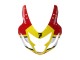 Billige Suzuki GSXR 600 / GSXR 750 Motorrad Verkleidung 2004-2005 - Weiss Rot Gelb Michelin Texaon Heron 7