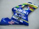Billige Suzuki GSXR 600 / GSXR 750 Motorrad Verkleidung 2004-2005 - Blau Weiss Gelb Grun Telefumica Motul MoviStar