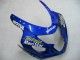 Billige Suzuki GSXR 600 / GSXR 750 Motorrad Verkleidung 2004-2005 - Blau Weiss Gelb Grun Telefumica Motul MoviStar