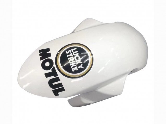 Billige Suzuki GSXR 600 / GSXR 750 Motorrad Verkleidung 2006-2007 - Weiss Schwarz Lucky Strike Motul