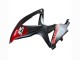 Billige Suzuki GSXR 600 / GSXR 750 Motorrad Verkleidung 2008-2010 - Matt Schwarz Rot