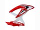 Billige Suzuki GSXR 600 / GSXR 750 Motorrad Verkleidung 2008-2010 - Weiss Rot Schwarz