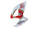 Billige Suzuki GSXR 600 / GSXR 750 Motorrad Verkleidung 2008-2010 - Weiss Rot Motul Lucky Strike