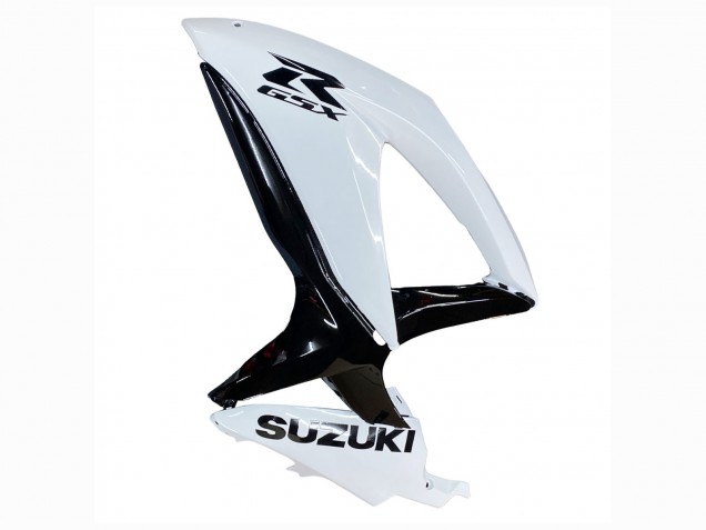 Billige Suzuki GSXR 600 / GSXR 750 Motorrad Verkleidung 2008-2010 - Weiss Schwarz