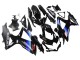 Billige Suzuki GSXR 600 / GSXR 750 Motorrad Verkleidung 2008-2010 - Glanzendes Schwarz Blau
