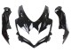 Billige Suzuki GSXR 600 / GSXR 750 Motorrad Verkleidung 2008-2010 - Glanzendes Schwarz Blau