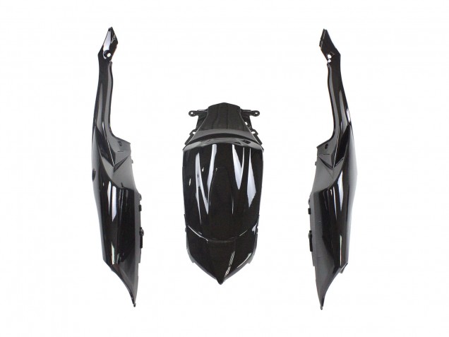 Billige Suzuki GSXR 600 / GSXR 750 Motorrad Verkleidung 2008-2010 - Glanzendes Schwarz Blau