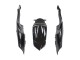 Billige Suzuki GSXR 600 / GSXR 750 Motorrad Verkleidung 2008-2010 - Glanzendes Schwarz Blau