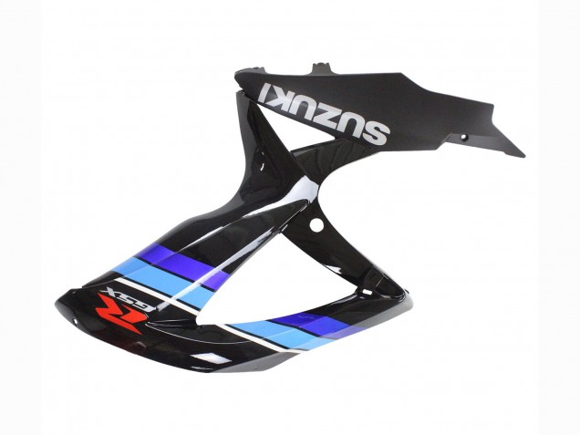 Billige Suzuki GSXR 600 / GSXR 750 Motorrad Verkleidung 2008-2010 - Glanzendes Schwarz Blau
