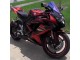 Billige Suzuki GSXR 600 / GSXR 750 Motorrad Verkleidung 2008-2010 - Rot Glanzendes Schwarz