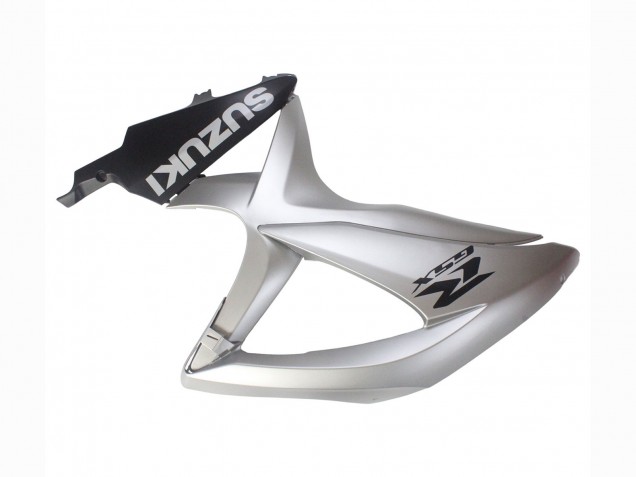 Billige Suzuki GSXR 600 / GSXR 750 Motorrad Verkleidung 2008-2010 - Silber Matt Schwarz