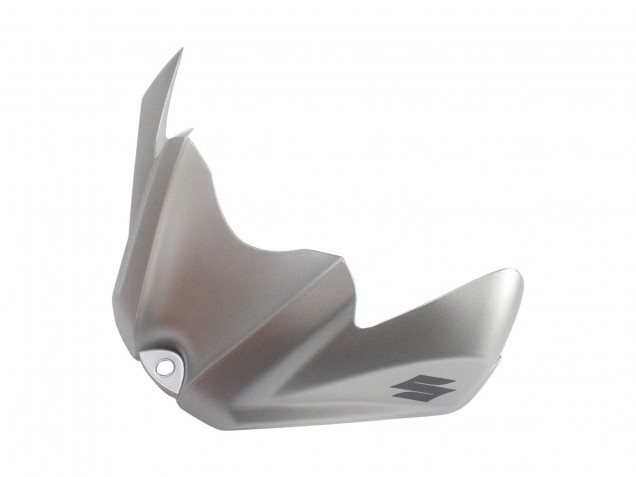 Billige Suzuki GSXR 600 / GSXR 750 Motorrad Verkleidung 2008-2010 - Silber Matt Schwarz