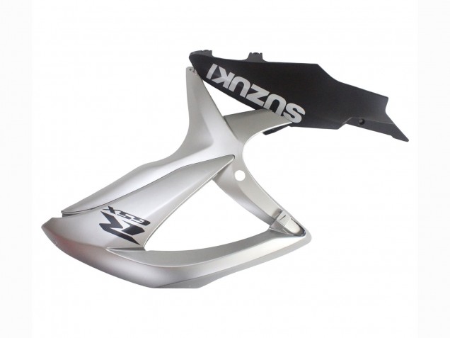 Billige Suzuki GSXR 600 / GSXR 750 Motorrad Verkleidung 2008-2010 - Silber Matt Schwarz