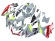 Billige Suzuki GSXR 600 / GSXR 750 Motorrad Verkleidung 2008-2010 - Grau Gelb Rot