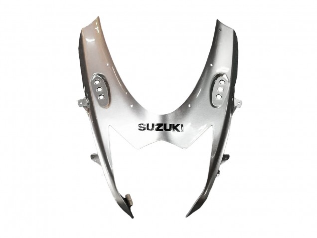 Billige Suzuki GSXR 600 / GSXR 750 Motorrad Verkleidung 2011-2024 - Glanzendes Schwarz Silber