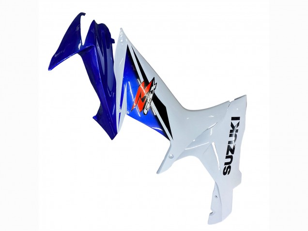 Billige Suzuki GSXR 600 / GSXR 750 Motorrad Verkleidung 2011-2024 - Weiss Blau Rot