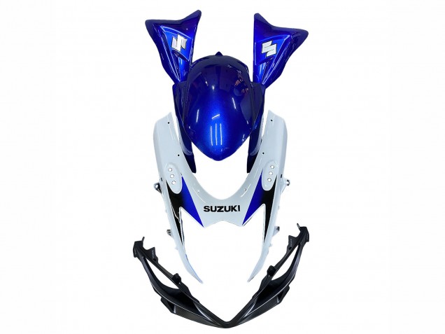 Billige Suzuki GSXR 600 / GSXR 750 Motorrad Verkleidung 2011-2024 - Weiss Blau Rot