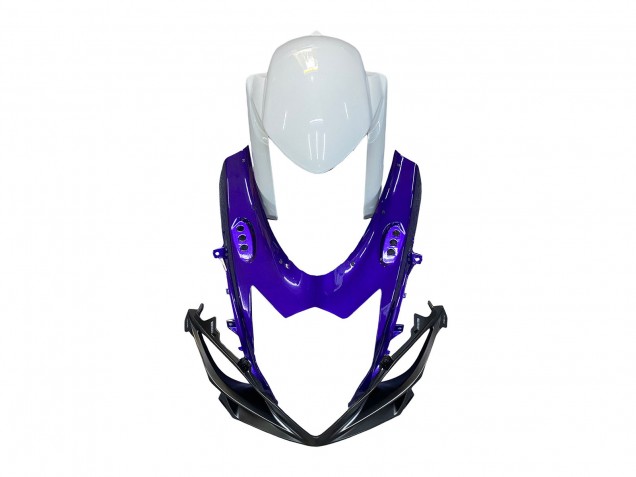 Billige Suzuki GSXR 600 / GSXR 750 Motorrad Verkleidung 2011-2024 - Blau Lila Weiss