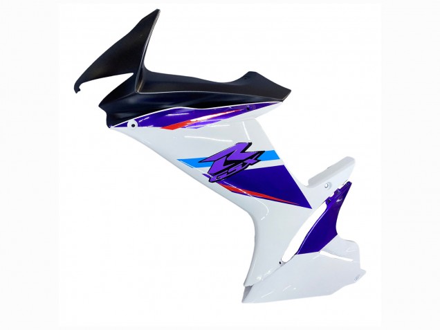 Billige Suzuki GSXR 600 / GSXR 750 Motorrad Verkleidung 2011-2024 - Blau Lila Weiss