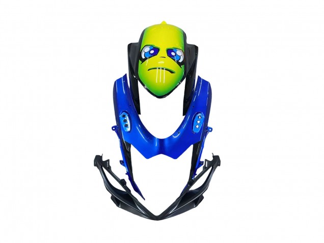 Billige Suzuki GSXR 600 / GSXR 750 Motorrad Verkleidung 2011-2024 - Blau Gelb