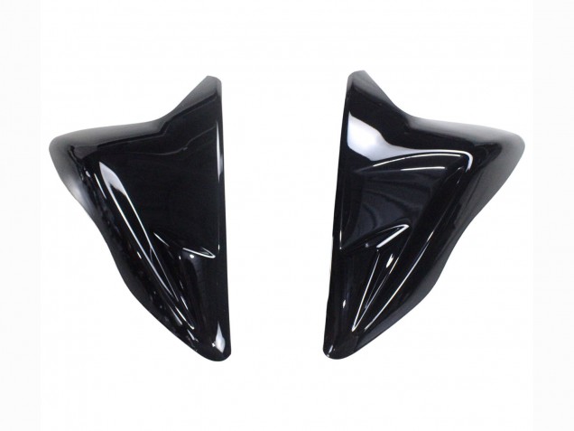 Billige Suzuki GSXR 600 / GSXR 750 Motorrad Verkleidung 2011-2024 - Glanzendes Schwarz Matt Schwarz Weiss Aufkleber