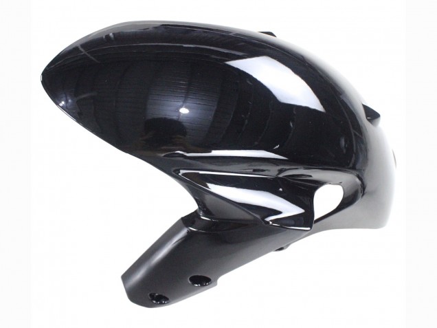 Billige Suzuki GSXR 600 / GSXR 750 Motorrad Verkleidung 2011-2024 - Glanzendes Schwarz Matt Schwarz Weiss Aufkleber
