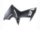 Billige Suzuki GSXR 600 / GSXR 750 Motorrad Verkleidung 2011-2024 - Glanzendes Schwarz Matt Schwarz Weiss Aufkleber