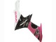 Billige Suzuki GSXR 600 / GSXR 750 Motorrad Verkleidung 2011-2024 - Weiss Rosa Schwarz Corona