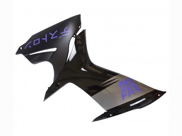 Billige Suzuki GSXR 600 / GSXR 750 Motorrad Verkleidung 2011-2024 - Matt Schwarz Grau Lila