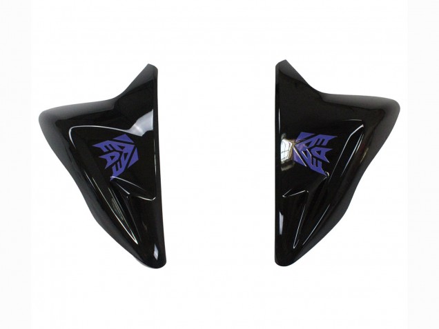 Billige Suzuki GSXR 600 / GSXR 750 Motorrad Verkleidung 2011-2024 - Matt Schwarz Grau Lila