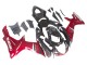Billige Suzuki GSXR 600 / GSXR 750 Motorrad Verkleidung 2011-2024 - Rot Glanzendes Schwarz