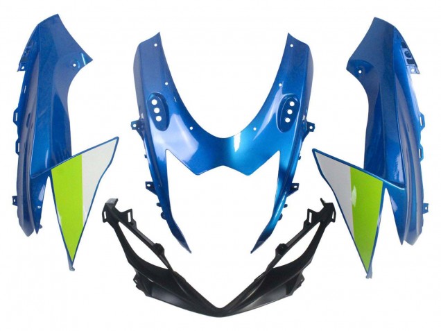 Billige Suzuki GSXR 600 / GSXR 750 Motorrad Verkleidung 2011-2024 - Blau Rot