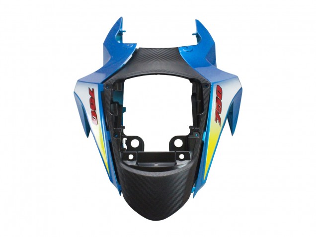 Billige Suzuki GSXR 600 / GSXR 750 Motorrad Verkleidung 2011-2024 - Blau Weiss Rot