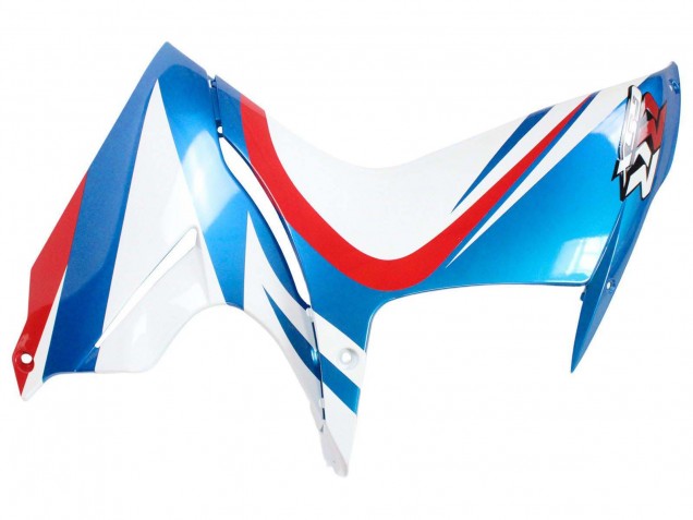 Billige Suzuki GSXR 600 / GSXR 750 Motorrad Verkleidung 2011-2024 - Blau Weiss Rot
