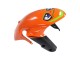 Billige Suzuki GSXR 600 / GSXR 750 Motorrad Verkleidung 2011-2024 - Hellblau Orange Schwarz Weiss Hai 46