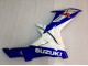 Billige Suzuki GSXR 600 / GSXR 750 Motorrad Verkleidung 2011-2024 - Blau Weiss