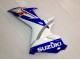Billige Suzuki GSXR 600 / GSXR 750 Motorrad Verkleidung 2011-2024 - Blau Weiss